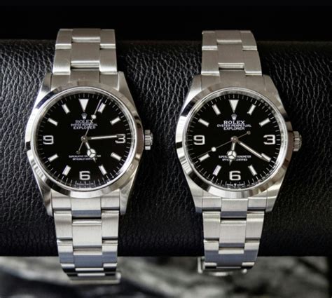 rolex explorer 11470|114270 vs 124270.